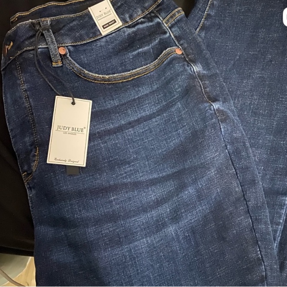 Judy Blue Indigo Women's Jeans - Picture 5 of 14